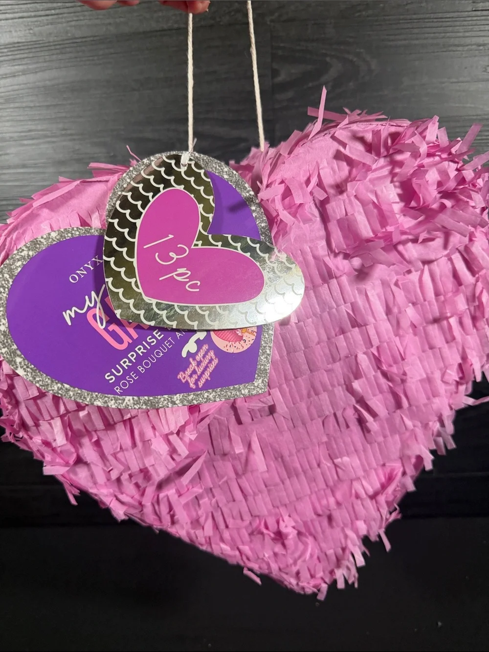 Onyx Bathhouse My Forever Galentine Surprise Bath Piñata Set NWT 13 Pc